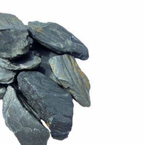 Mixed Grey Slate Chippings 1 – 10cm