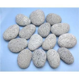 Rounded River Pebbles Grey